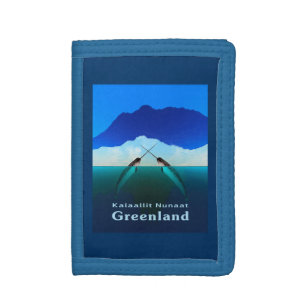 Greenland - Narwhal Trifold Wallet