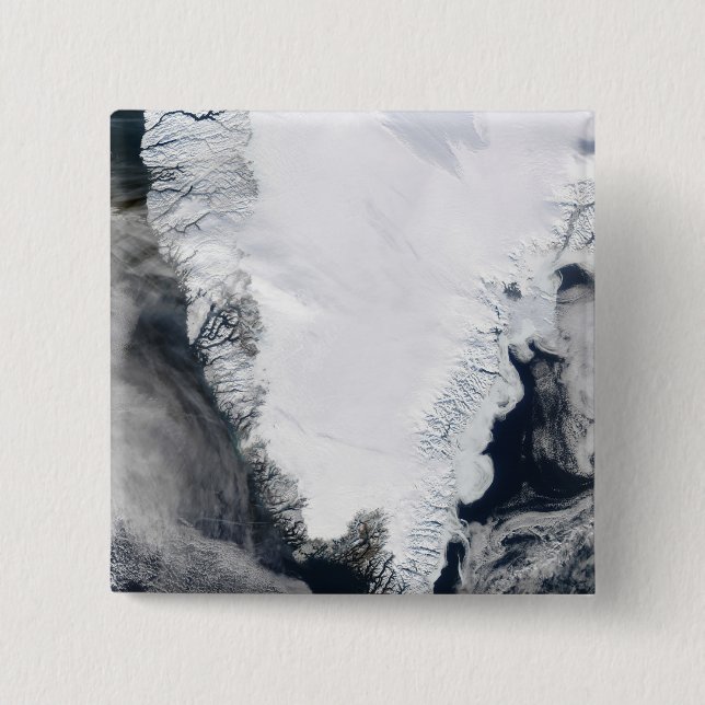 Greenland Pinback Button (Front)