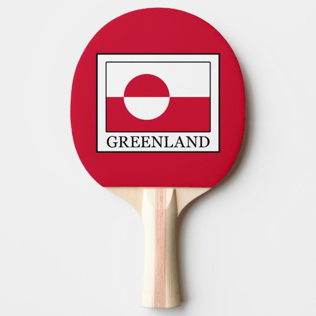 Greenland Ping Pong Paddle (Front)