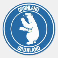 Greenland Round Emblem