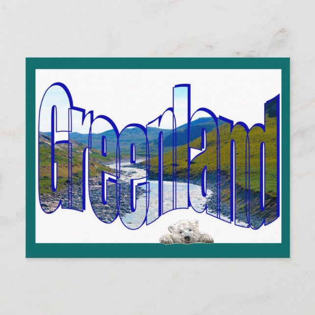Greenland Top of the World Postcard (Front)