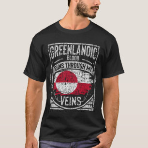 Greenlandic Blood Runs Through My Veins T-Shirt