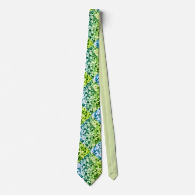 Greenleaf hearts neck tie (Front)