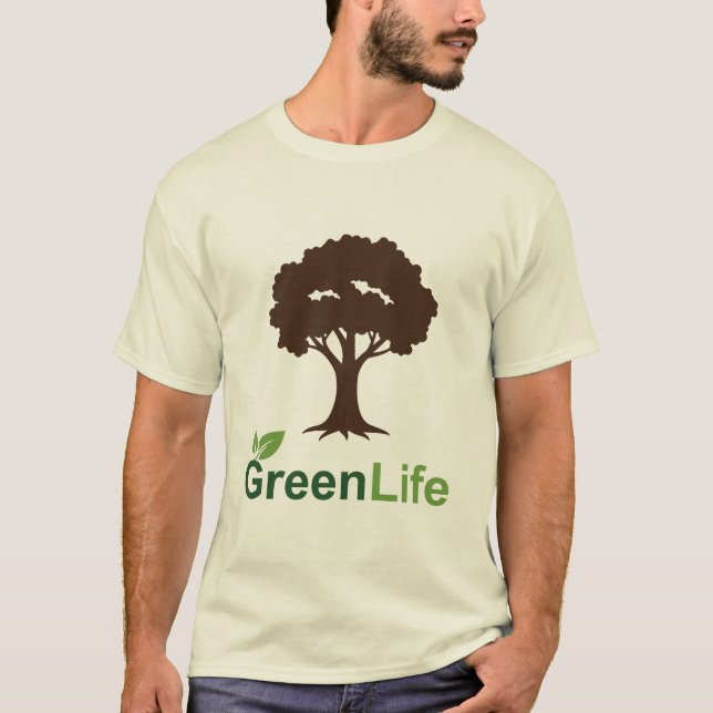 GreenLife Tree Eco Friendly Nature Lover T-Shirt (Front)