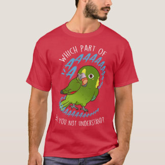 Greennaped Amazon Parrot Aaaa T-Shirt