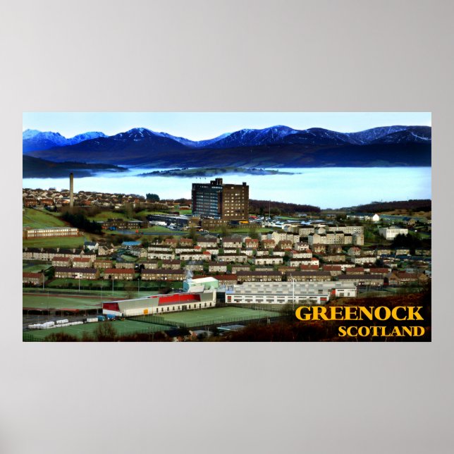 greenock scotland poster (Front)