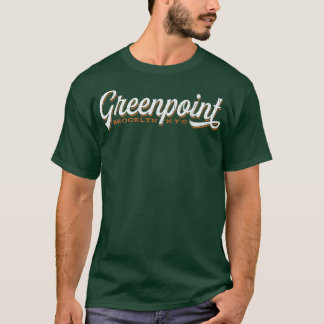 Greenpoint Brooklyn tshirt Cool Retro New York Ci