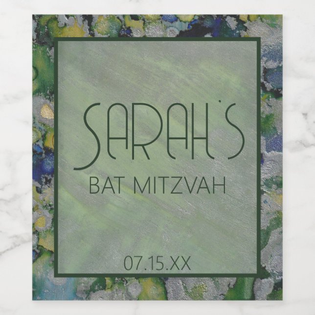 Greens Silvers Wine Label (Single Label)