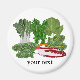 Greens Veggie Lovers Vegetables Magnet