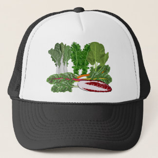 Greens Veggie Lovers Vegetables Trucker Hat