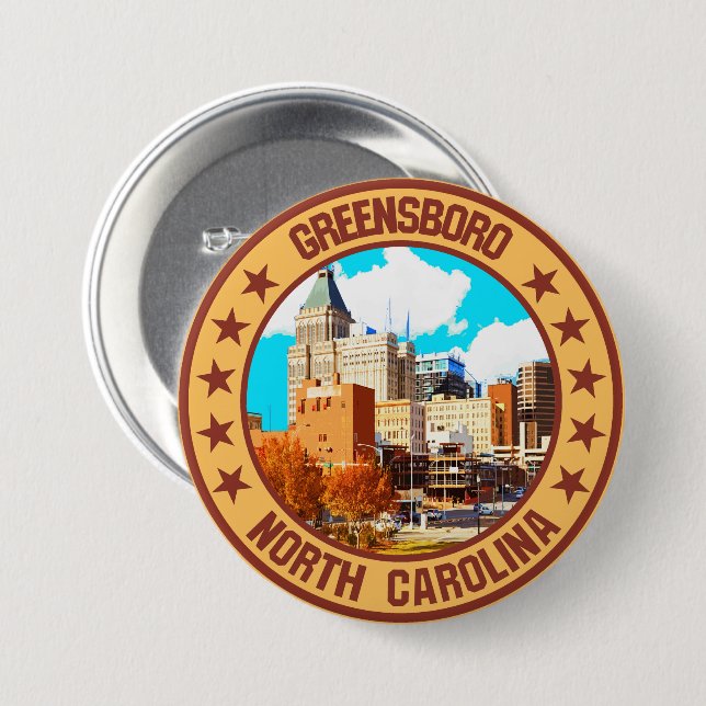 Greensboro Button (Front & Back)
