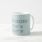 Vienna Latitude Longitude Coffee Mug | Zazzle