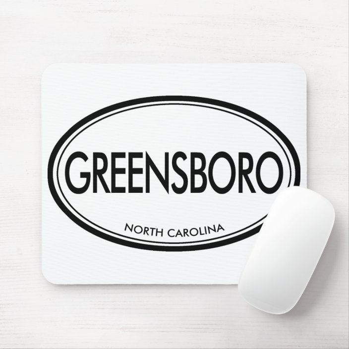 Greensboro, North Carolina Mouse Pad