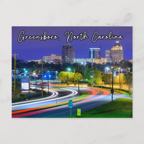 Greensboro North Carolina Postcard