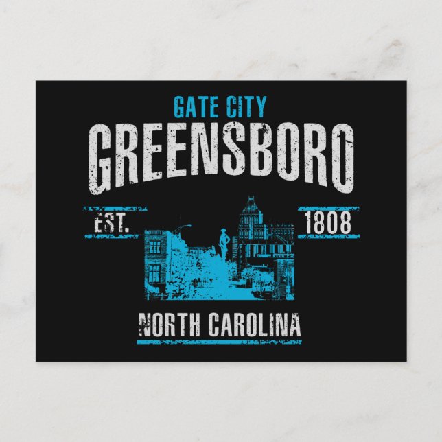 Greensboro Postcard (Front)