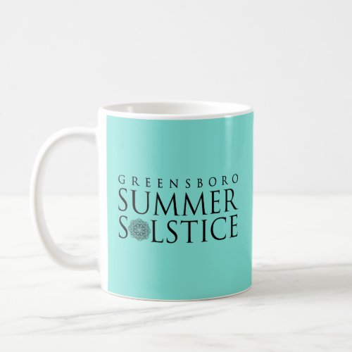Greensboro Summer Solstice Light Turquoise Coffee Mug