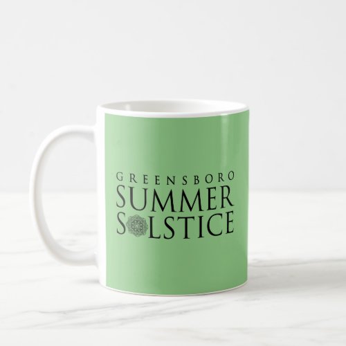 Greensboro Summer Solstice Sage Green Keepsake Coffee Mug