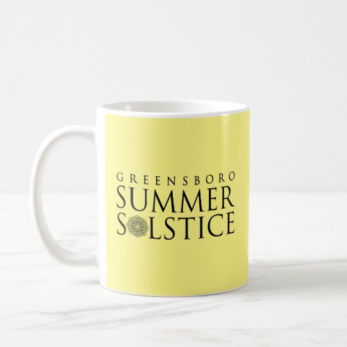 Greensboro Summer Solstice Yellow Keepsake Coffee Mug