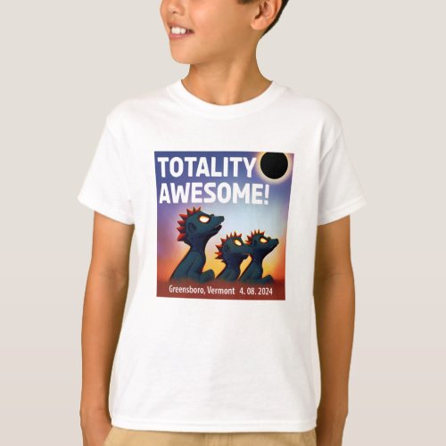  Greensboro Totality Awesome Alien Party T_Shirt