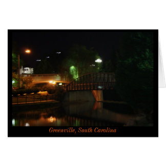 Greenville at Night Cards