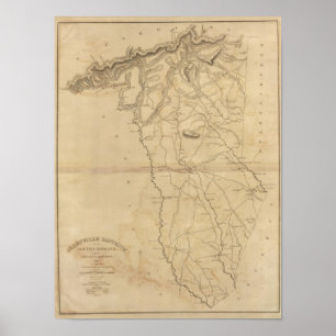Greenville District, South Carolina Poster