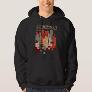 Greenville In South Carolina Travel Souvenir Hoodie