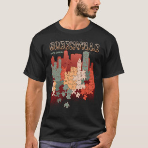 Greenville In South Carolina Travel Souvenir T-Shirt