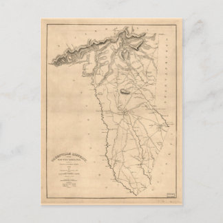 Greenville South Carolina 1820 Postcard