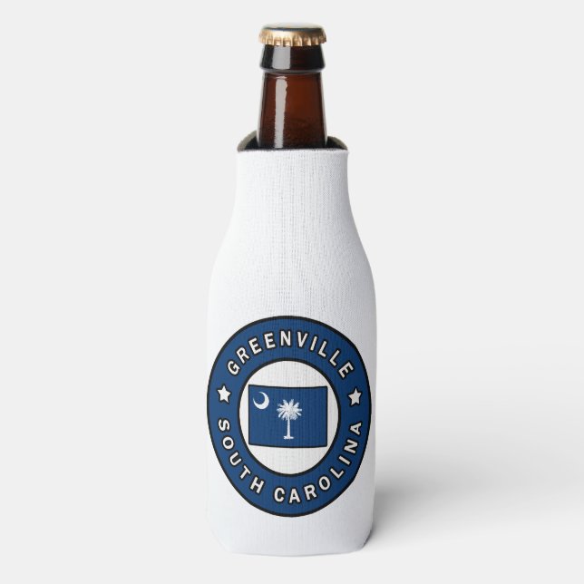 Greenville South Carolina Bottle Cooler (Bottle Front)