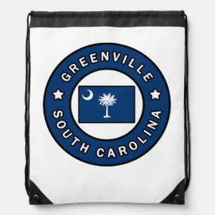 Greenville South Carolina Drawstring Bag