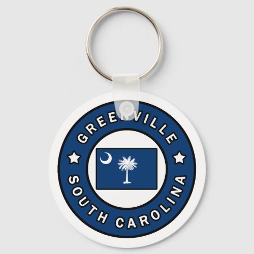 Greenville South Carolina Keychain