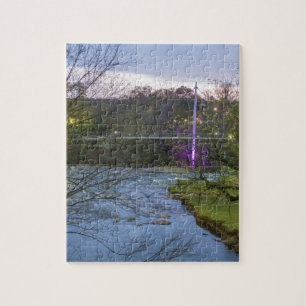 greenville south carolina liberty bridge jigsaw puzzle