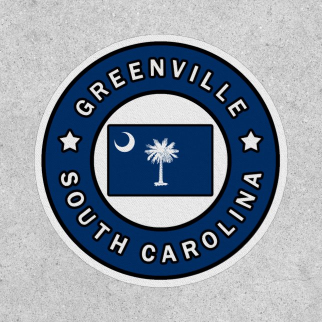 Greenville South Carolina Patch (Front)