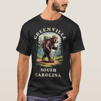 Greenville South Carolina Sc Blue Ridge Hiking T-Shirt