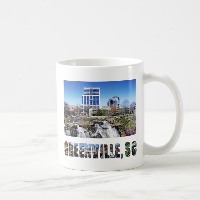 Greenville South Carolina Travel Photo Coffee Mug (Right)
