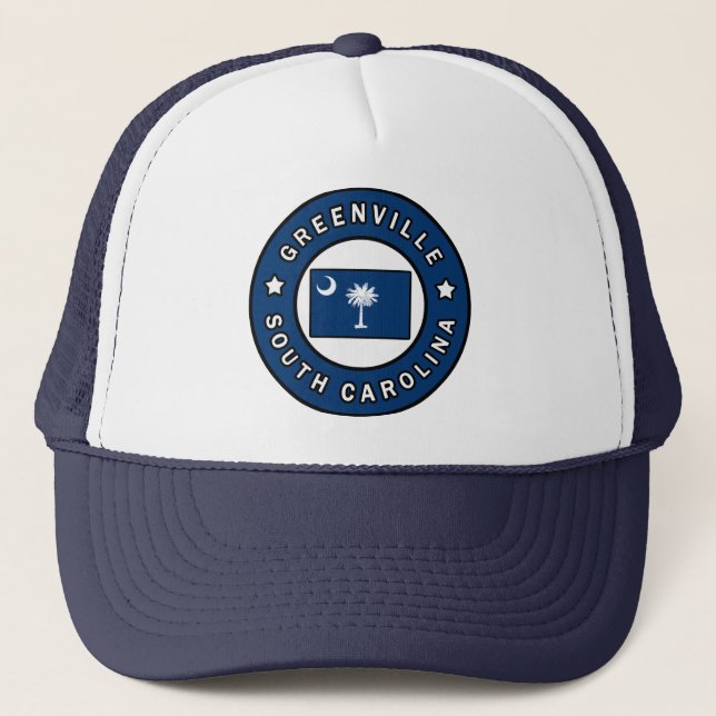 Greenville South Carolina Trucker Hat (Front)