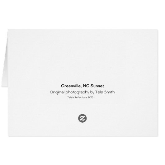 Greenville Sunset (Back Horizontal)