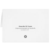 Greenville Sunset Cards (Back Horizontal)