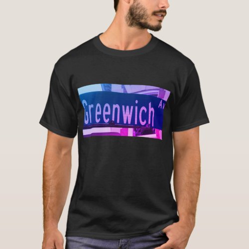 Greenwich Ave Greenwich CT T_Shirt