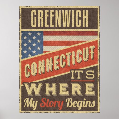Greenwich Connecticut Poster