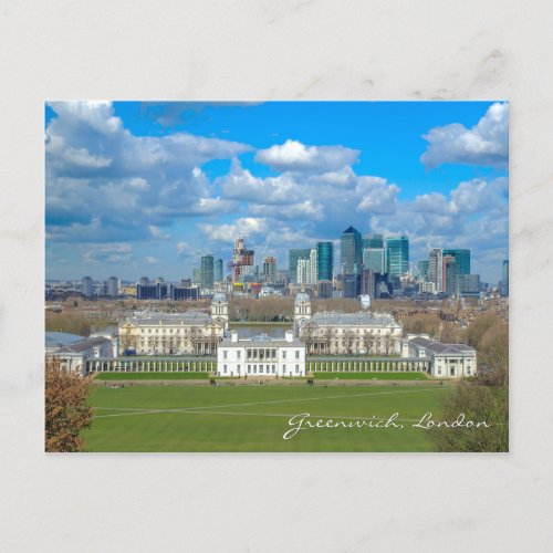 Greenwich London UK Postcard