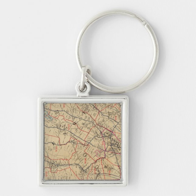 Greenwich, New York Keychain (Front)