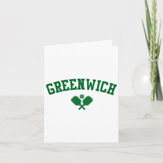Greenwich pickleball green  card