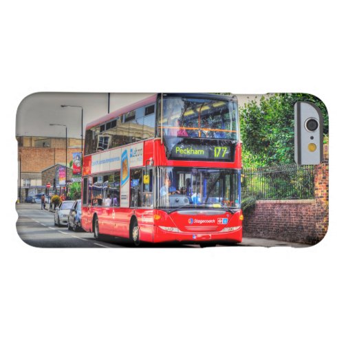 Greenwich to Peckham Red Double_decker Bus UK Barely There iPhone 6 Case