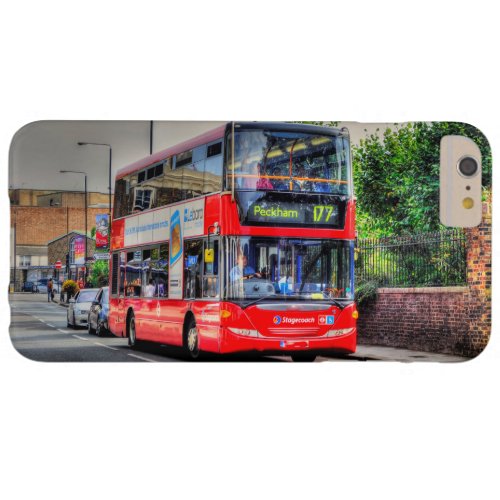 Greenwich to Peckham Red Double_decker Bus UK Barely There iPhone 6 Plus Case