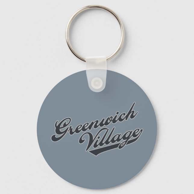 Greenwich Village Keychain (Front)
