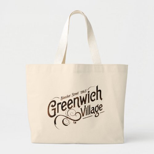 Greenwich Village Large Tote Bag