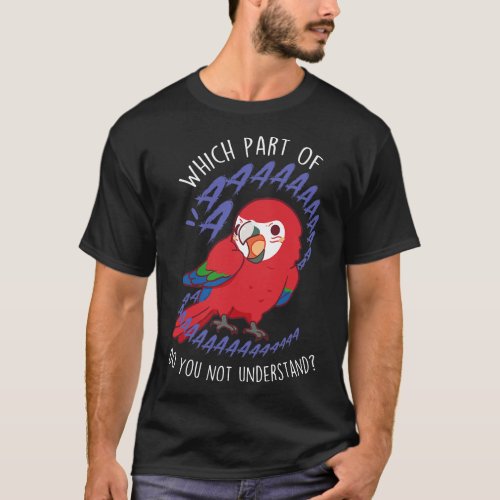 Greenwinged Macaw Parrot Aaaa T_Shirt