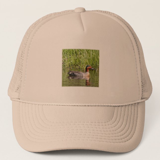 Greenwinged Teal Trucker Hat (Front)
