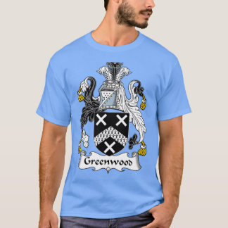 Greenwood Coat of Arms Family Crest T-Shirt